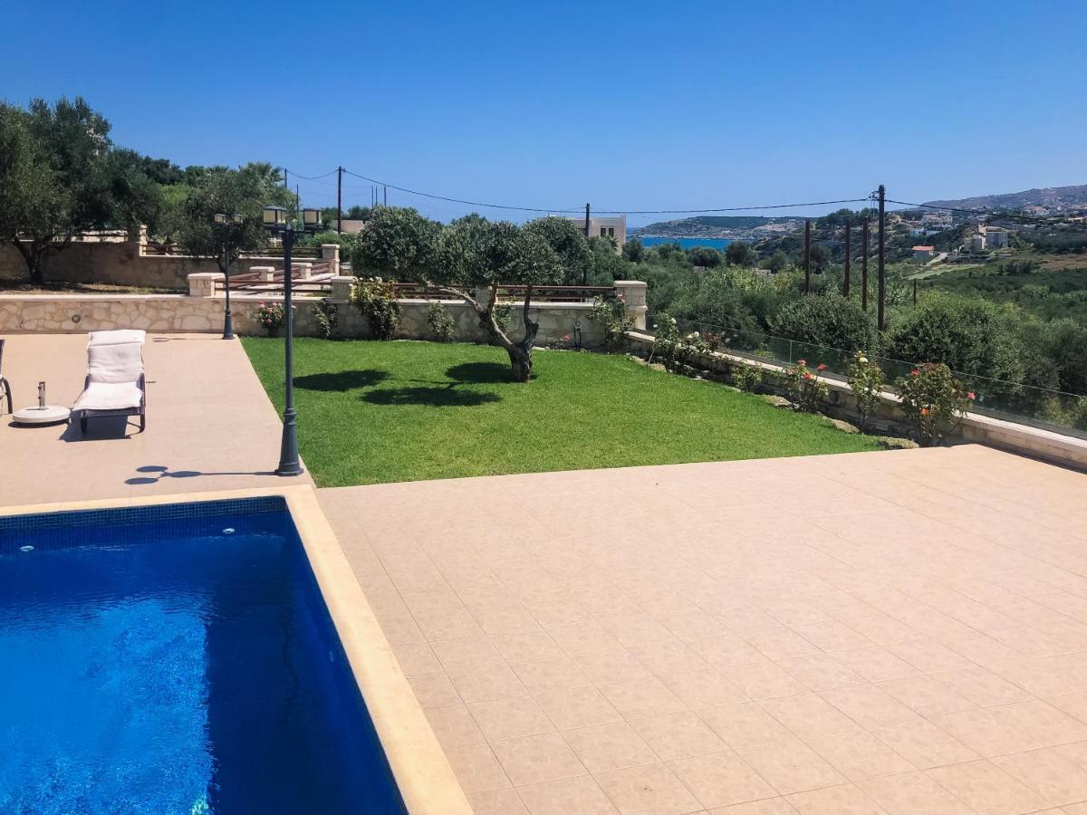 Levanda Luxury Stone Villa Kalyves Exterior photo