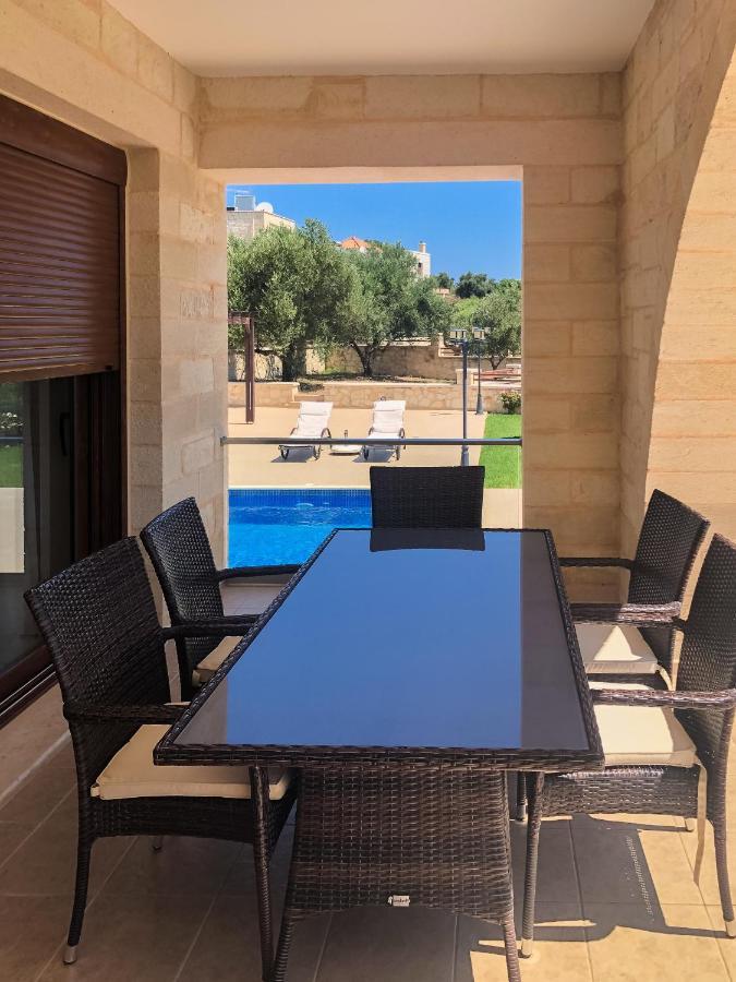 Levanda Luxury Stone Villa Kalyves Exterior photo