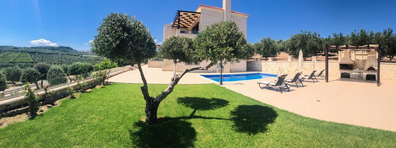 Levanda Luxury Stone Villa Kalyves Exterior photo